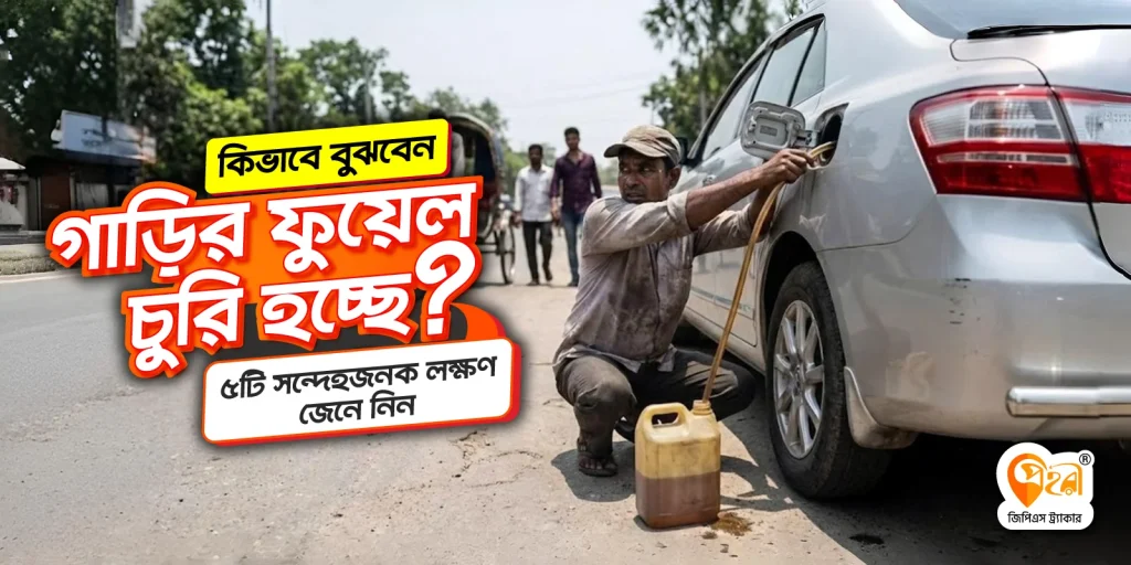 How do you know if your car's fuel is stolen